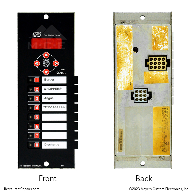 Repair - Duke Broiler Controller