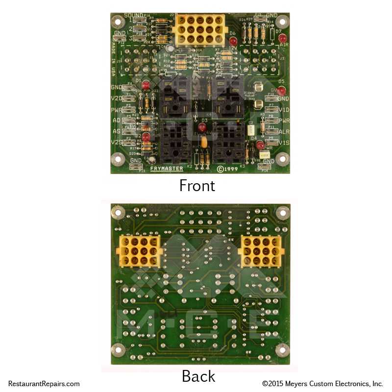 Repair - Frymaster Fryer Interface Board (All Part Numbers)