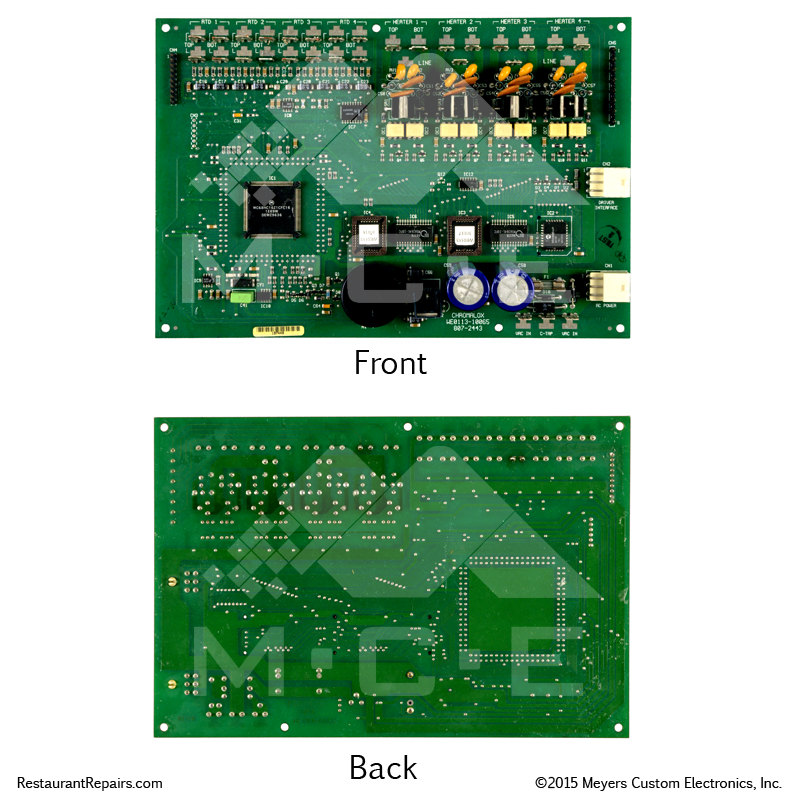 Repair - Frymaster UHC Universal Holding Cabinet Master Board