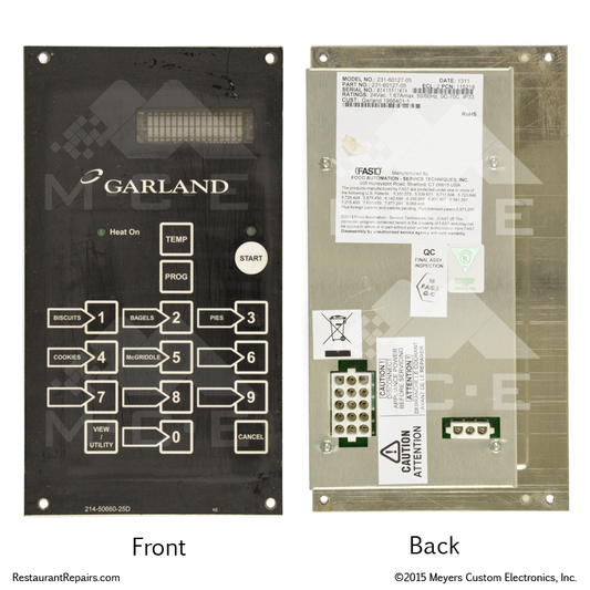 Repair - Garland Oven Controller