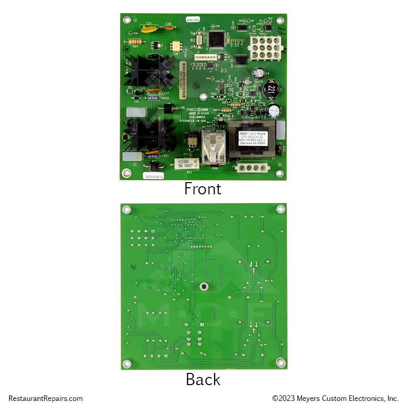 Repair - Garland Xpress Motor Speed Controller