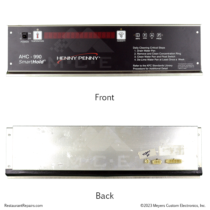 Repair - Henny Penny AHC 990/993 SmartHold Controller