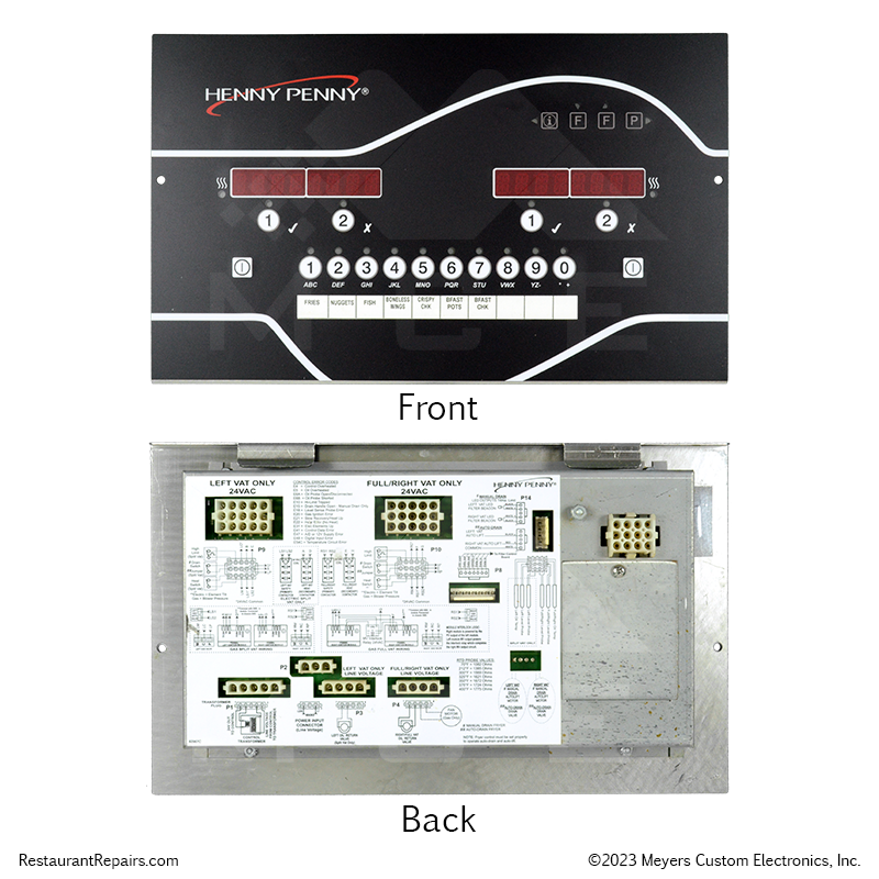 Repair - Henny Penny Evolution Elite Fryer Computer