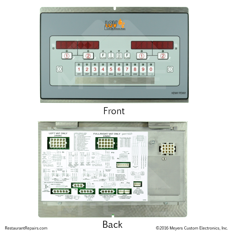 Repair - Henny Penny LOV Fryer Computer