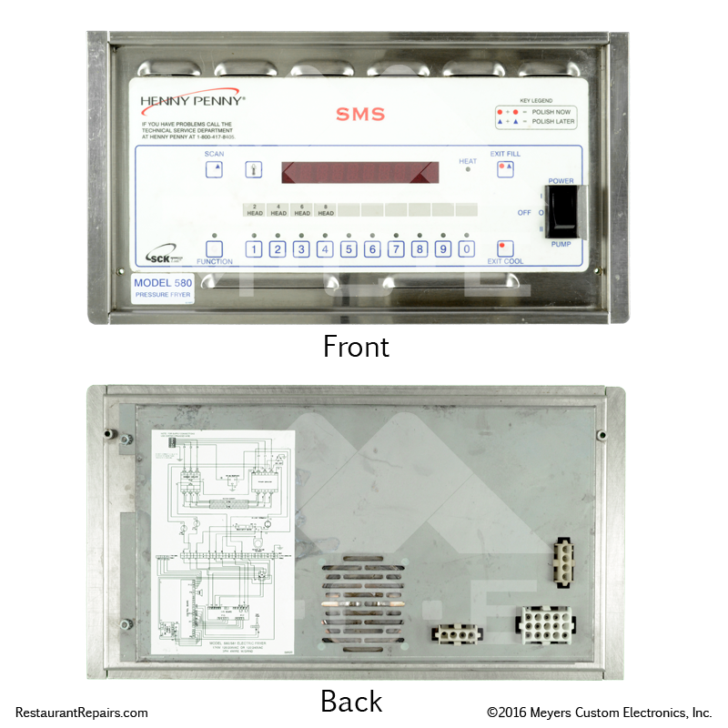 Repair - Henny Penny SMS Fryer Computer