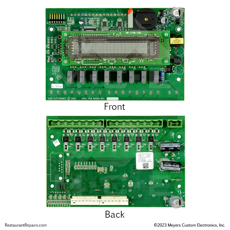 Repair - Lang/Sage Griddle Controller