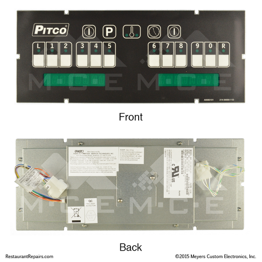 Repair - Pitco Multi-Product Fryer Computer