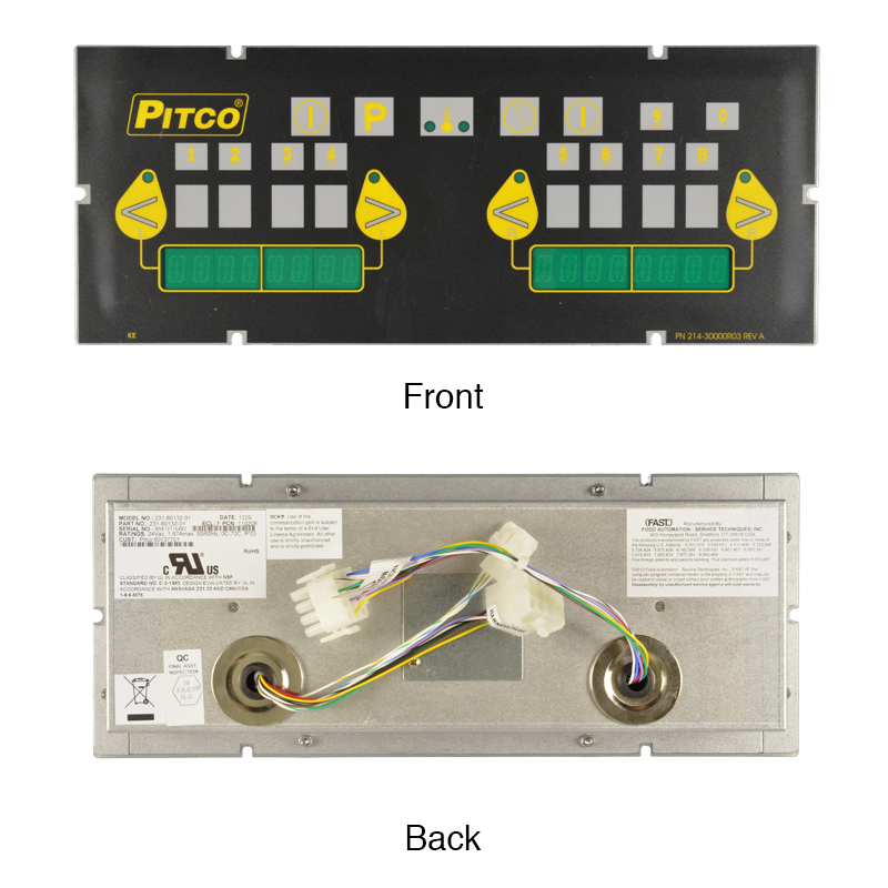 Repair - Pitco Multi-Product Fryer Computer (McDonald's)