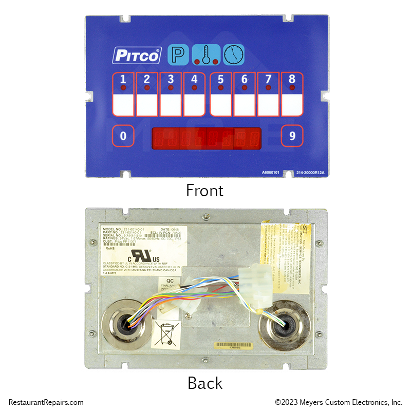 Repair - Pitco PP11371 Fryer Computer