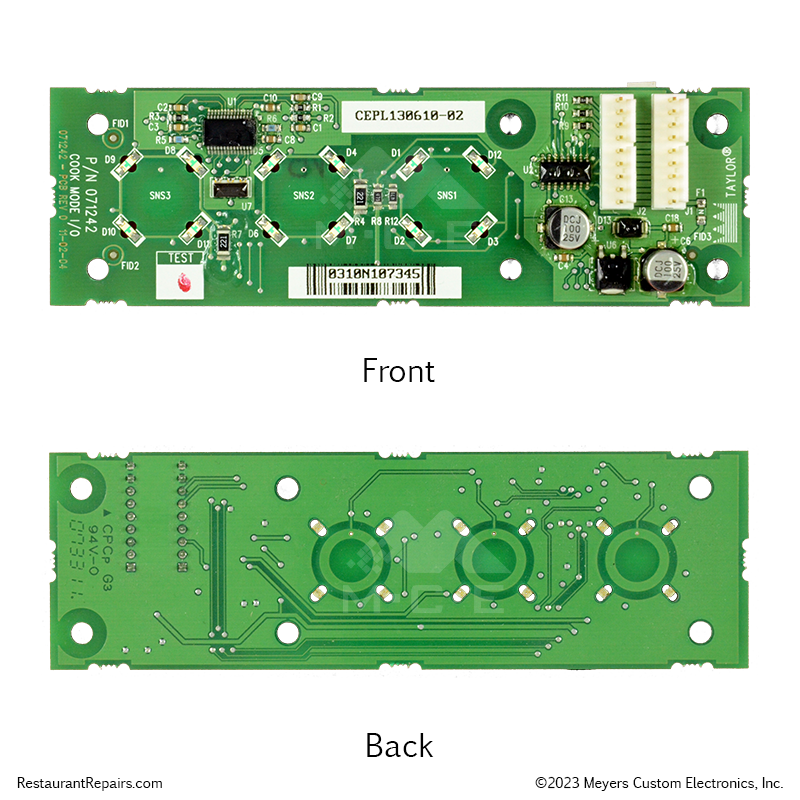 Repair - Taylor C801 Cook Mode IO Board