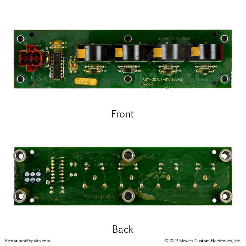 Repair - Wells M4200 Current Detection Assembly Board