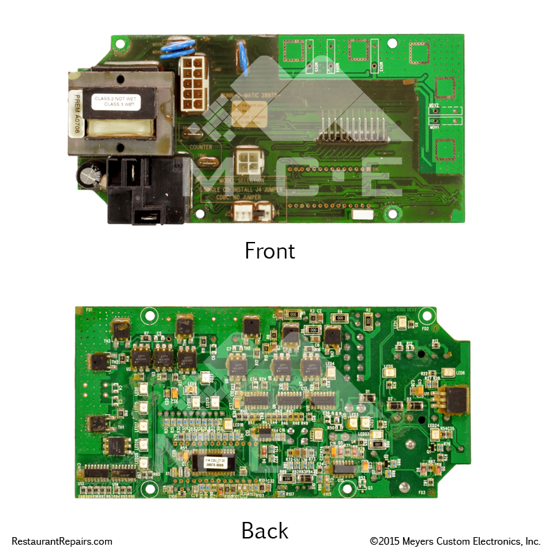 Repair - Bunn CDBC Digital Brewer Control Board