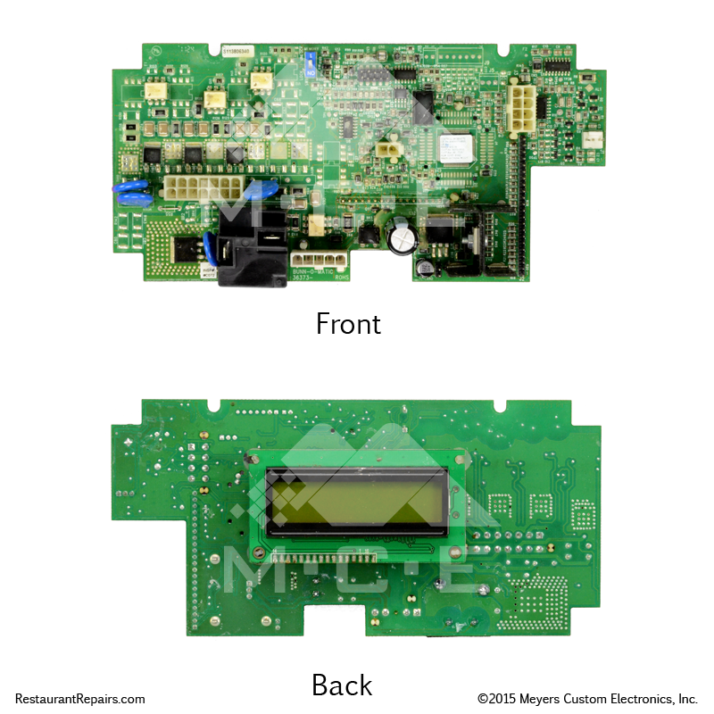 Repair - Bunn ITCB-DV Digital Brewer Control Board