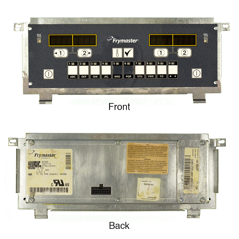 Repair - Frymaster M2000 Fryer Computer – MCE Restaurant Electronics ...