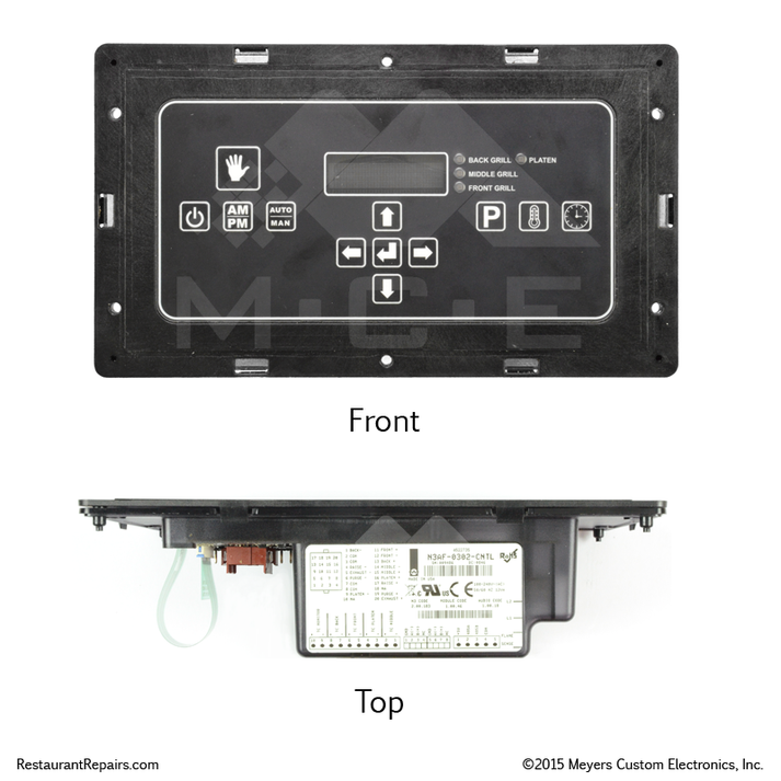 Repair - Garland Clam Shell Grill Controller – MCE Restaurant ...
