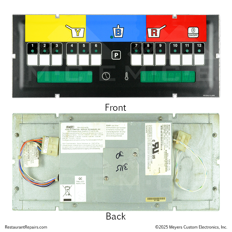 Repair - Pitco Multi-Product Fryer Computer