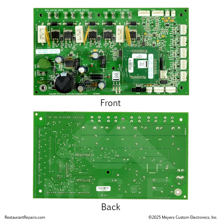 Repair - Taylor R280 Fry Dispenser Board – MCE Restaurant Electronics ...