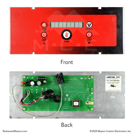 Repair - Vulcan Hart Solid State Fryer Controller